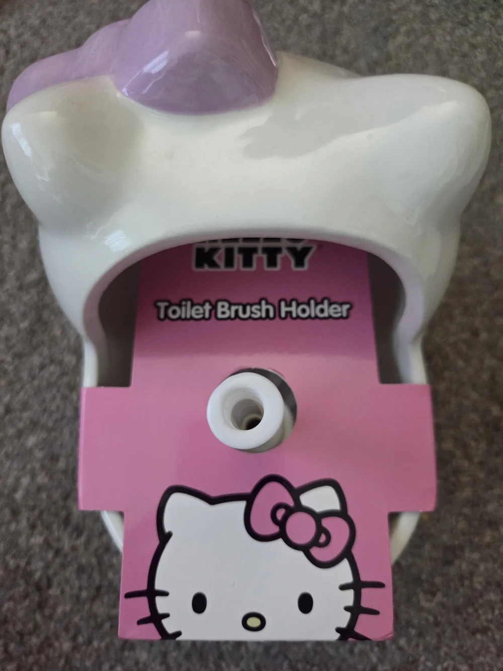 Hello Kitty Lavender Toilet Brush Cleaner